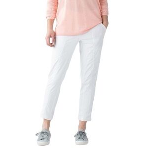 Lululemon Street To Studio Pant Lined White Swift Sz 4
